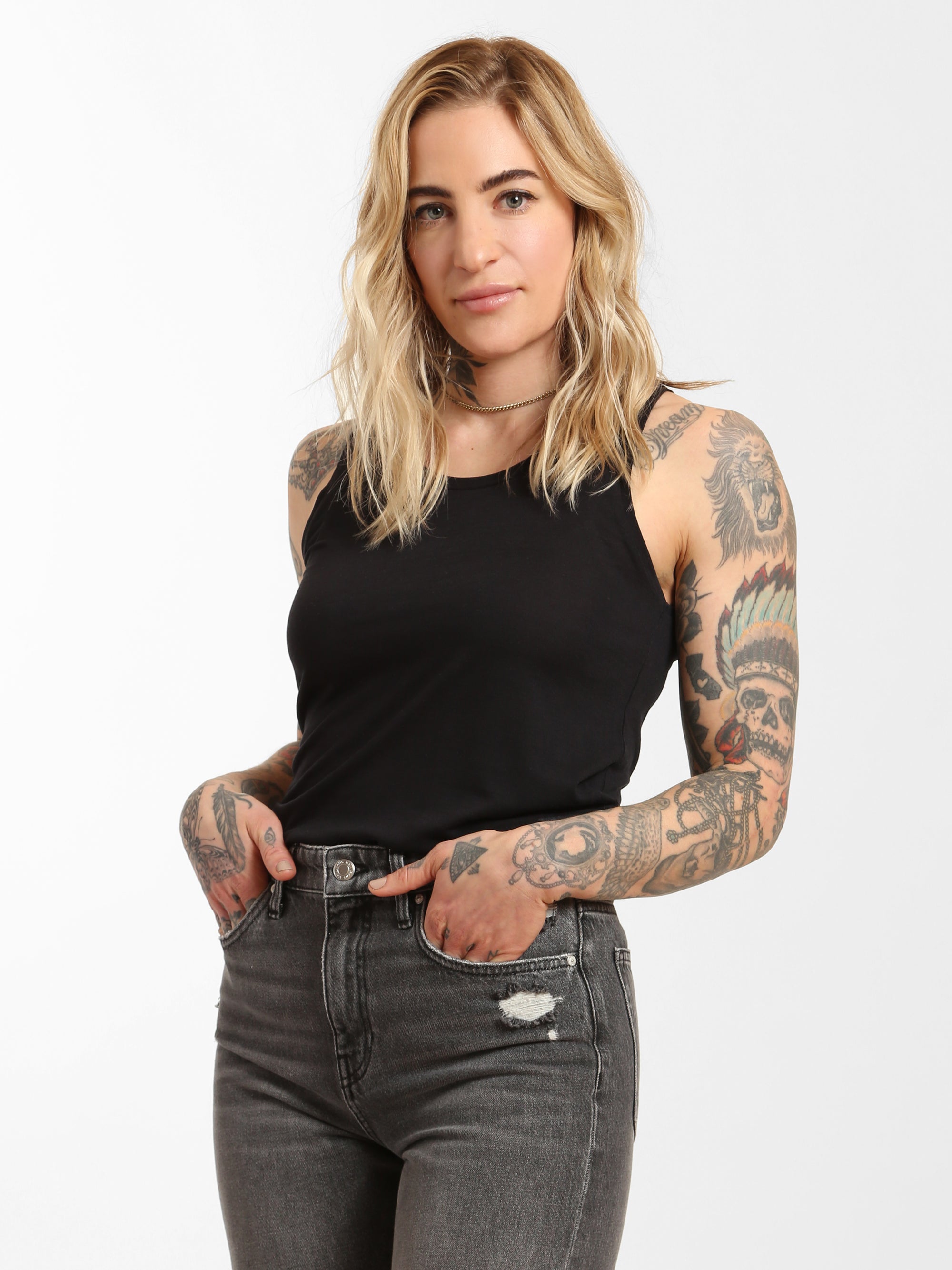 Women's Basic Tank Top - BROOKLYN INDUSTRIES