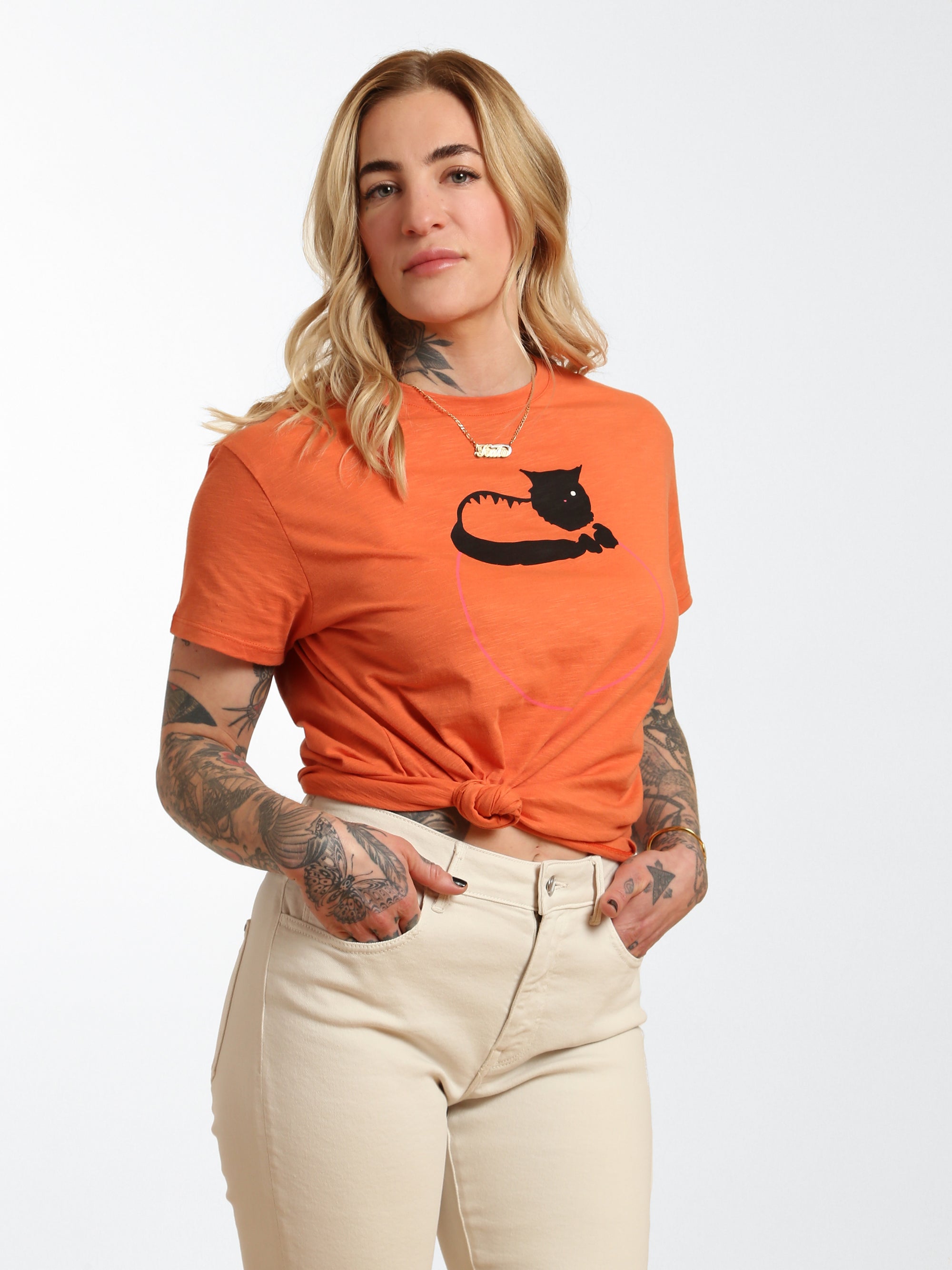 Women's Dodgiecat T-shirt - BROOKLYN INDUSTRIES