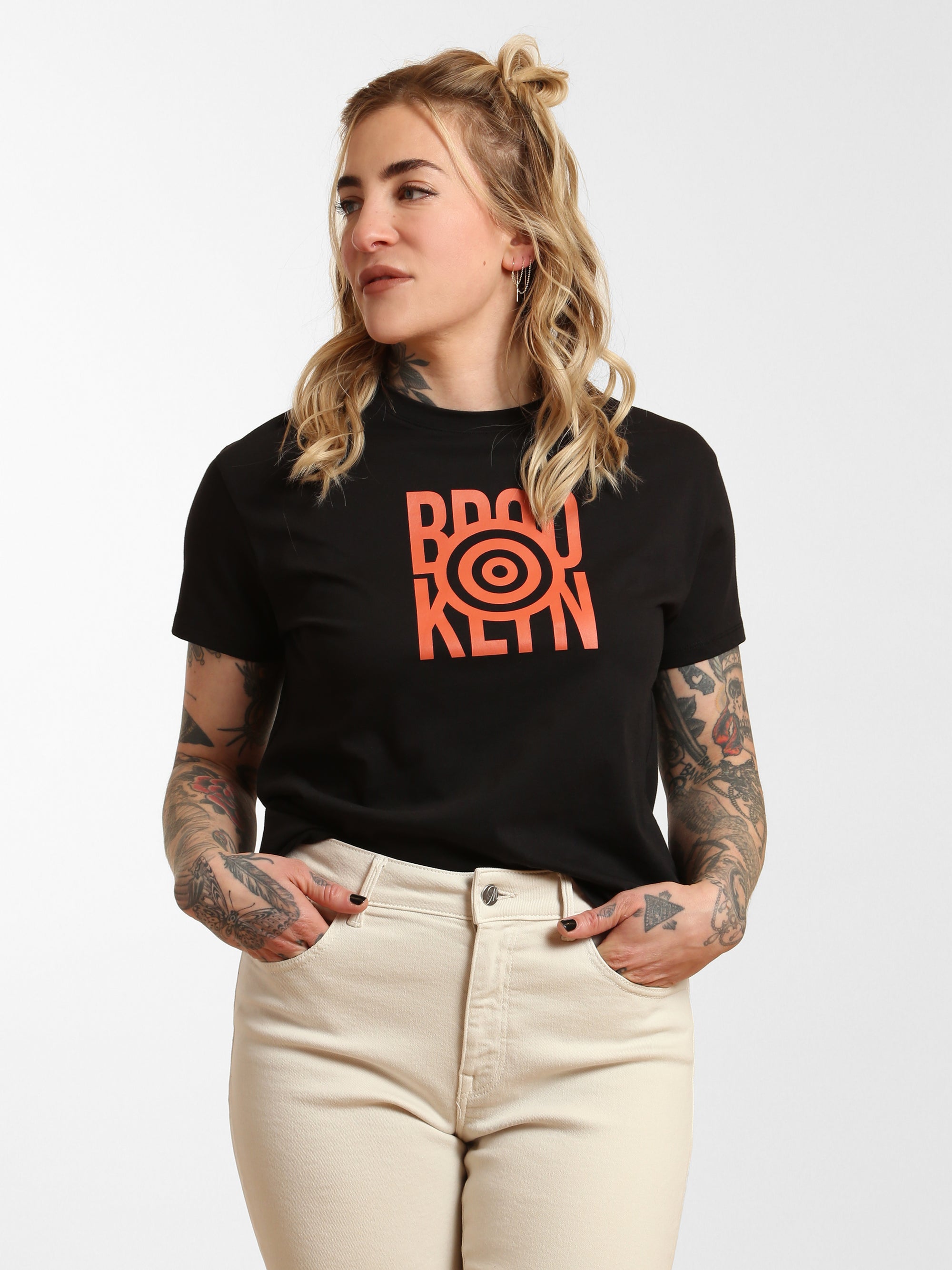 Women's Brooklyn Target T-shirt - BROOKLYN INDUSTRIES