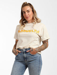 Women's Brooklyn Diagonal T-Shirt - BROOKLYN INDUSTRIES