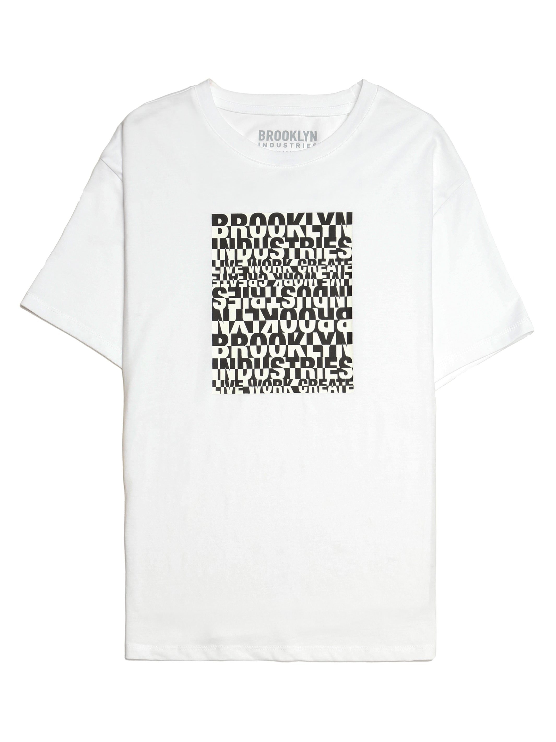 Men's Brooklyn Industries Block Type T-Shirt - BROOKLYN INDUSTRIES