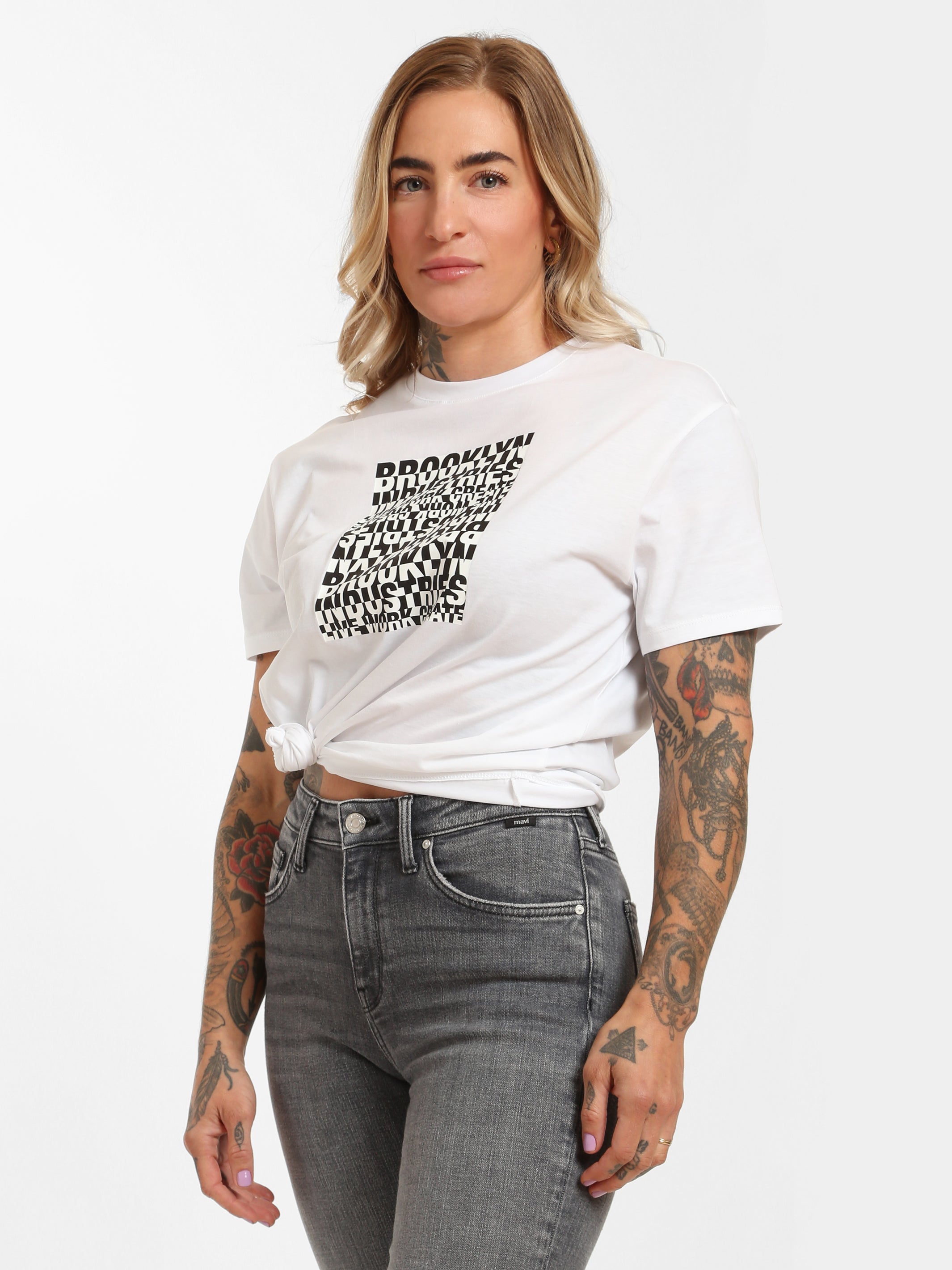 Women's Live Work Create T-shirt - BROOKLYN INDUSTRIES