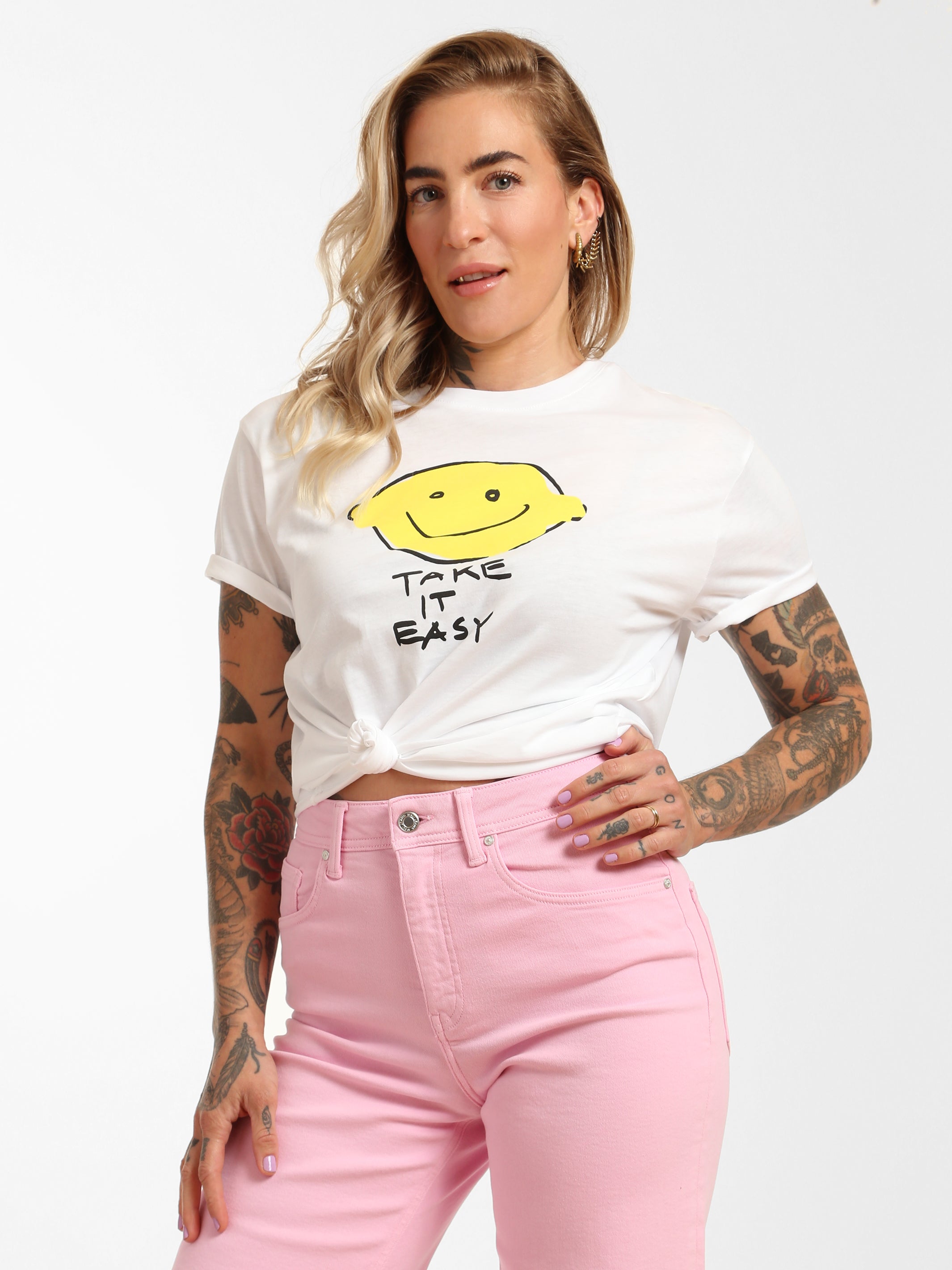 Women's Take It Easy T-Shirt - BROOKLYN INDUSTRIES