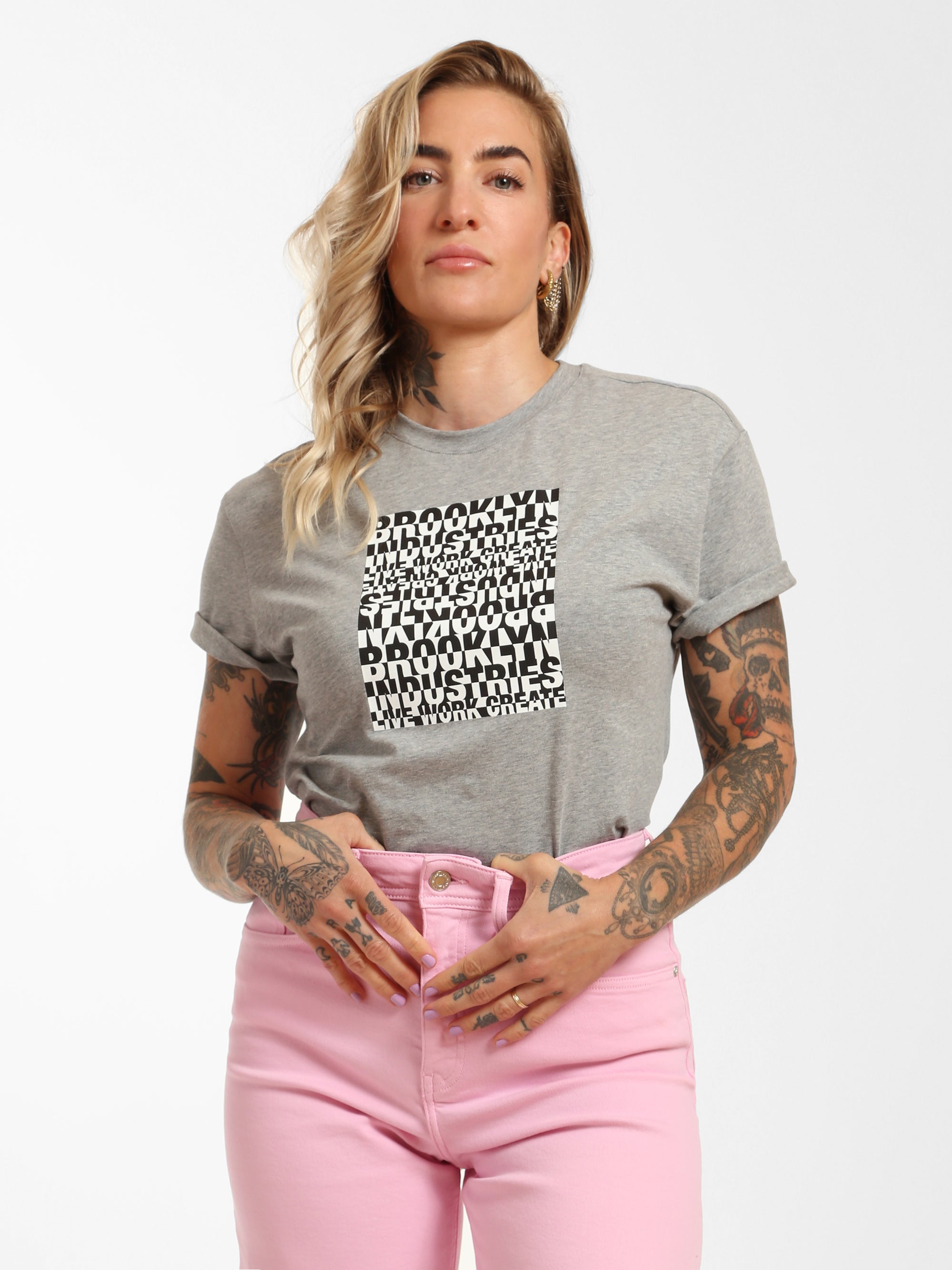 Women's Live Work Create T-shirt - BROOKLYN INDUSTRIES