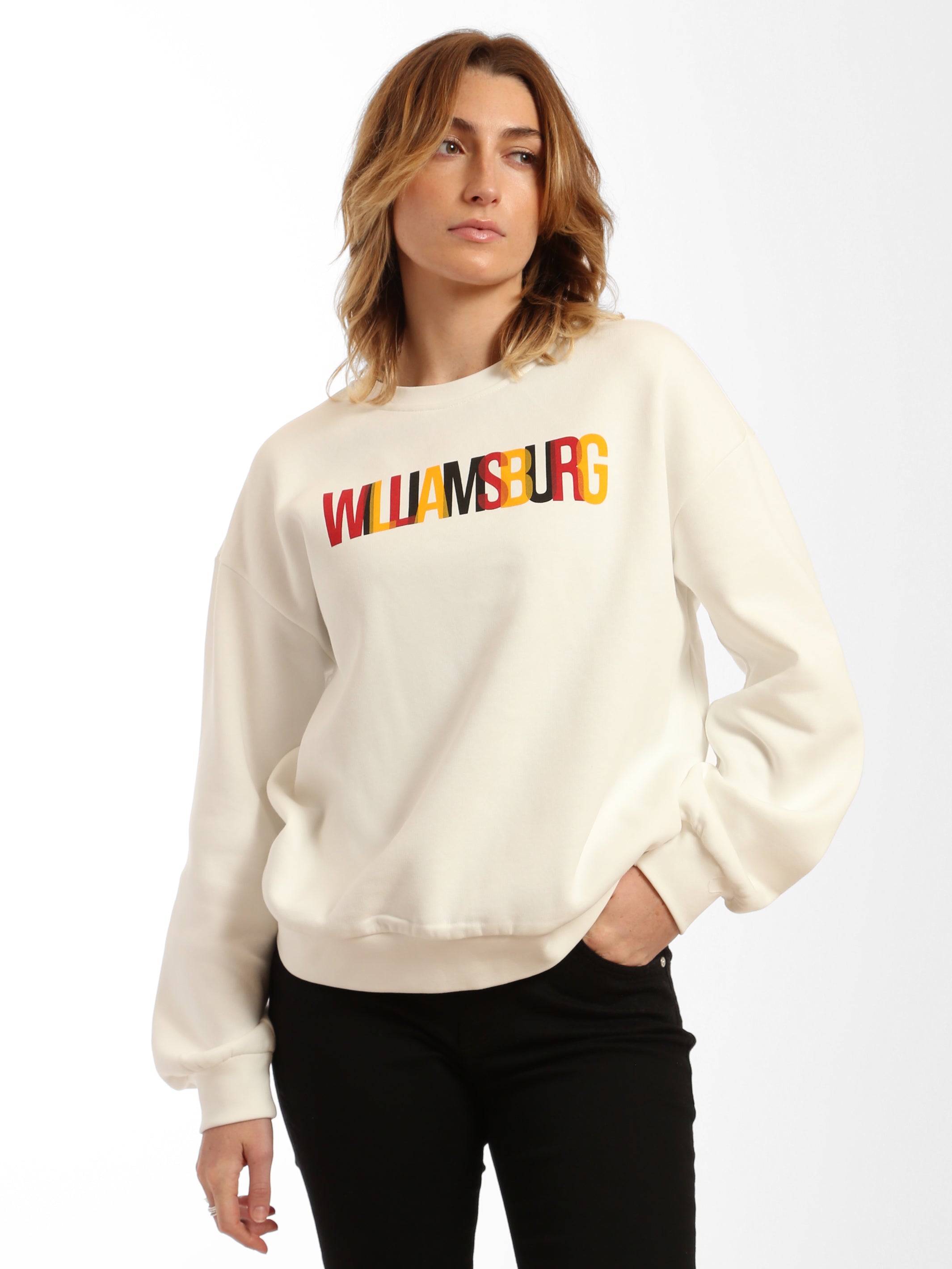 Women's Brooklyn Williamsburg Sweatshirt - BROOKLYN INDUSTRIES