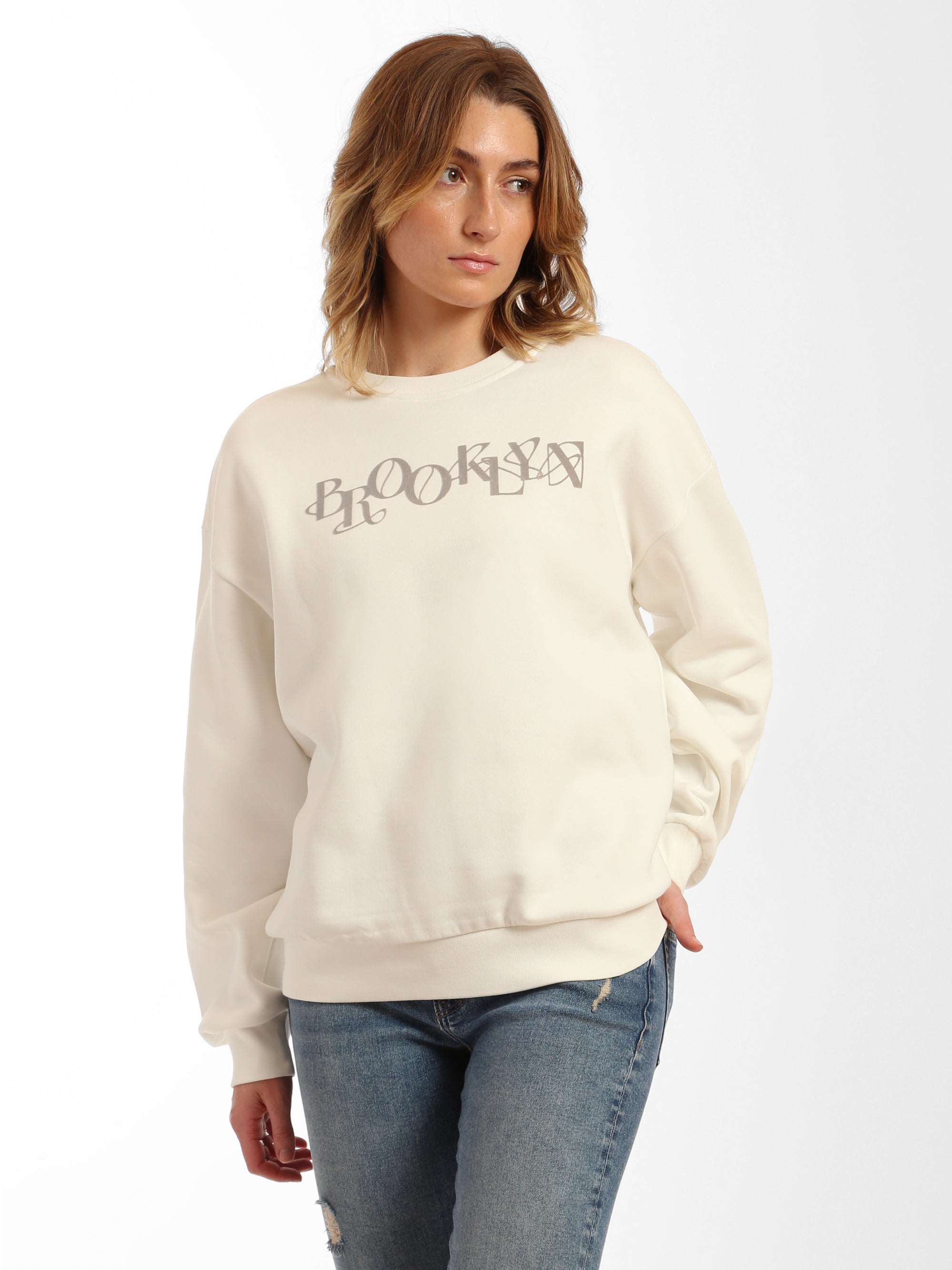 Women's Brooklyn Amour Antique Sweatshirt - BROOKLYN INDUSTRIES