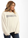 Women's Brooklyn Applique Crewneck Sweatshirt - BROOKLYN INDUSTRIES