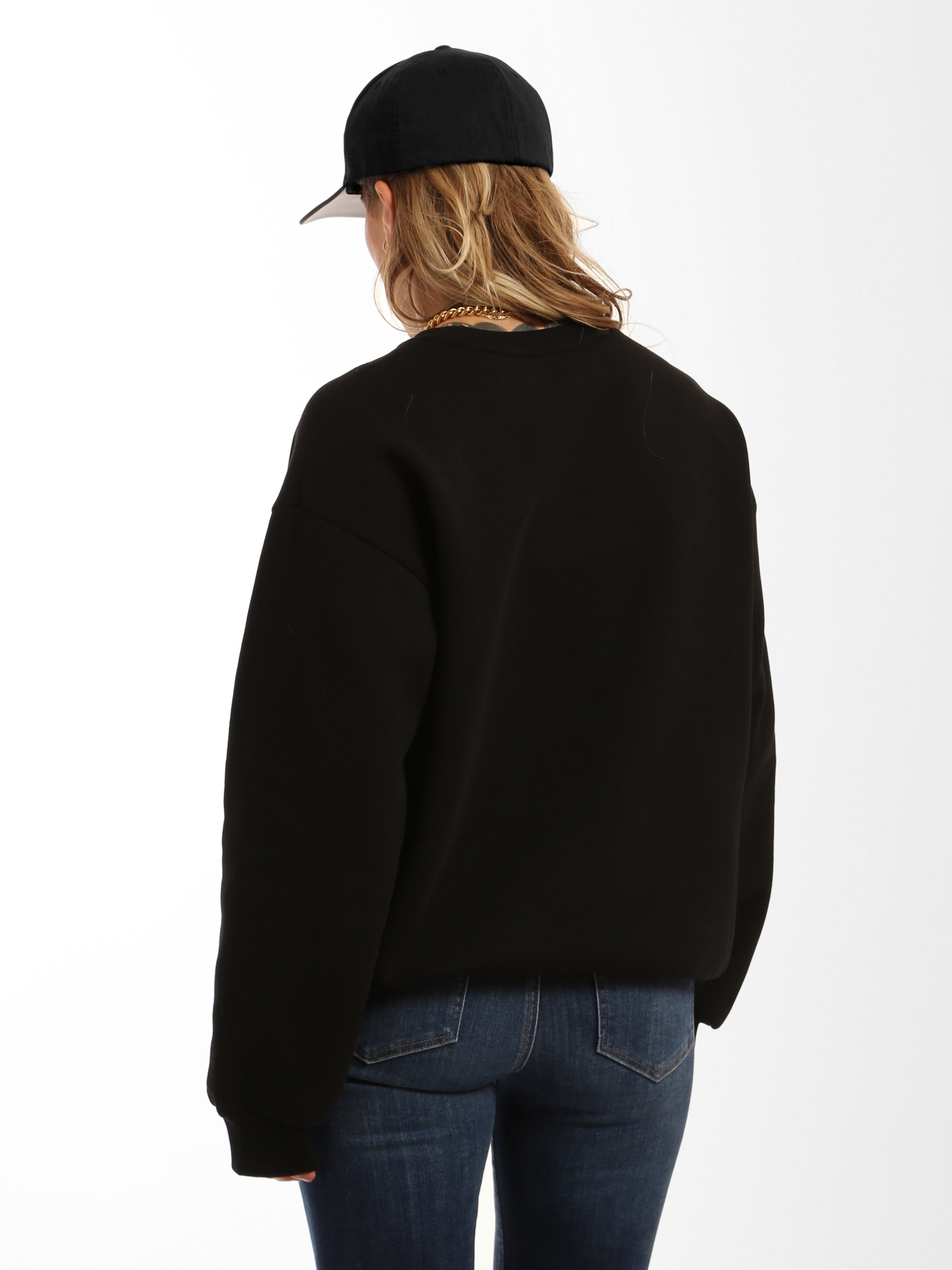 Women's Brooklyn Applique Crewneck Sweatshirt - BROOKLYN INDUSTRIES