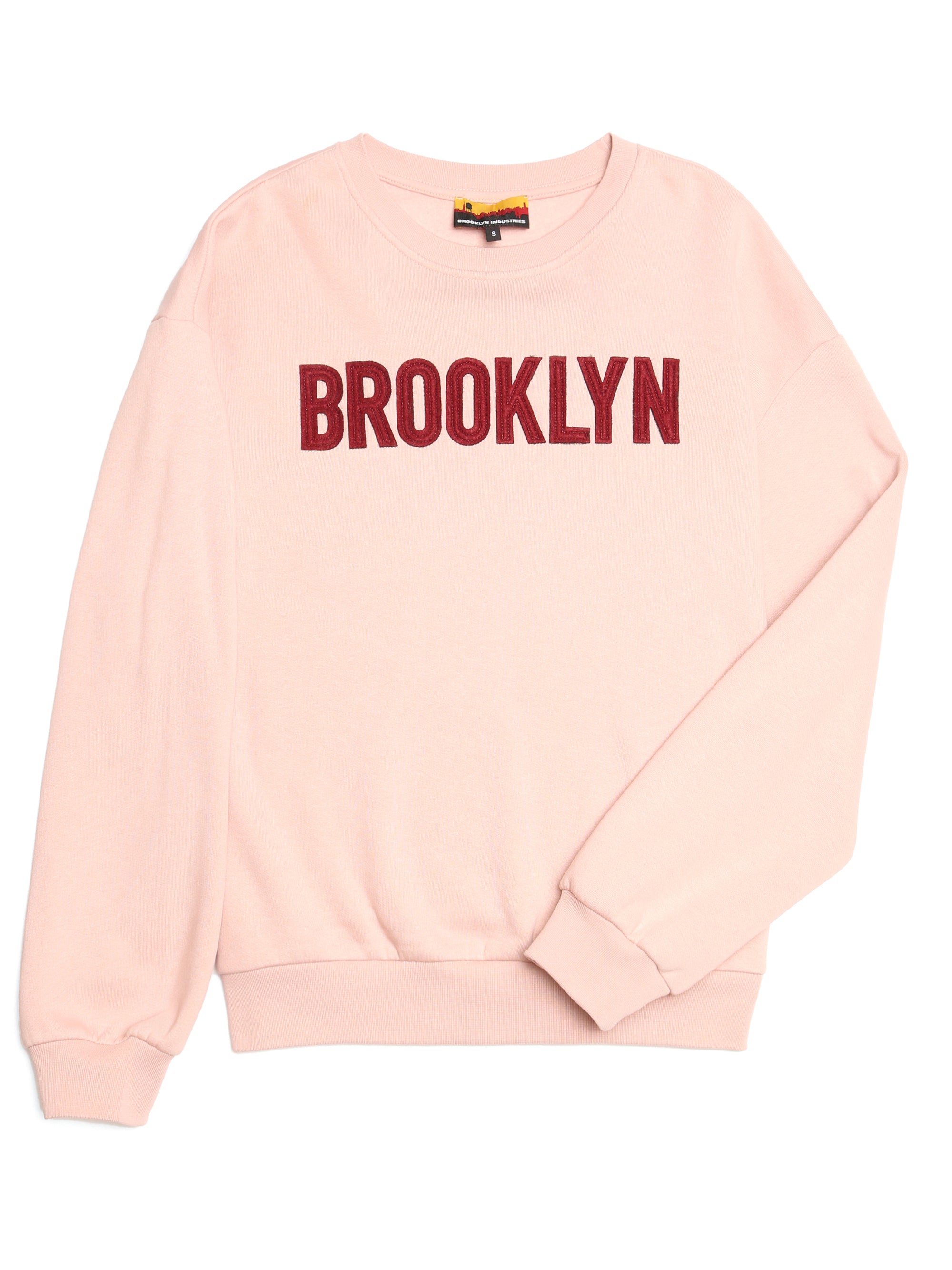 Women's Brooklyn Applique Crewneck Sweatshirt - BROOKLYN INDUSTRIES