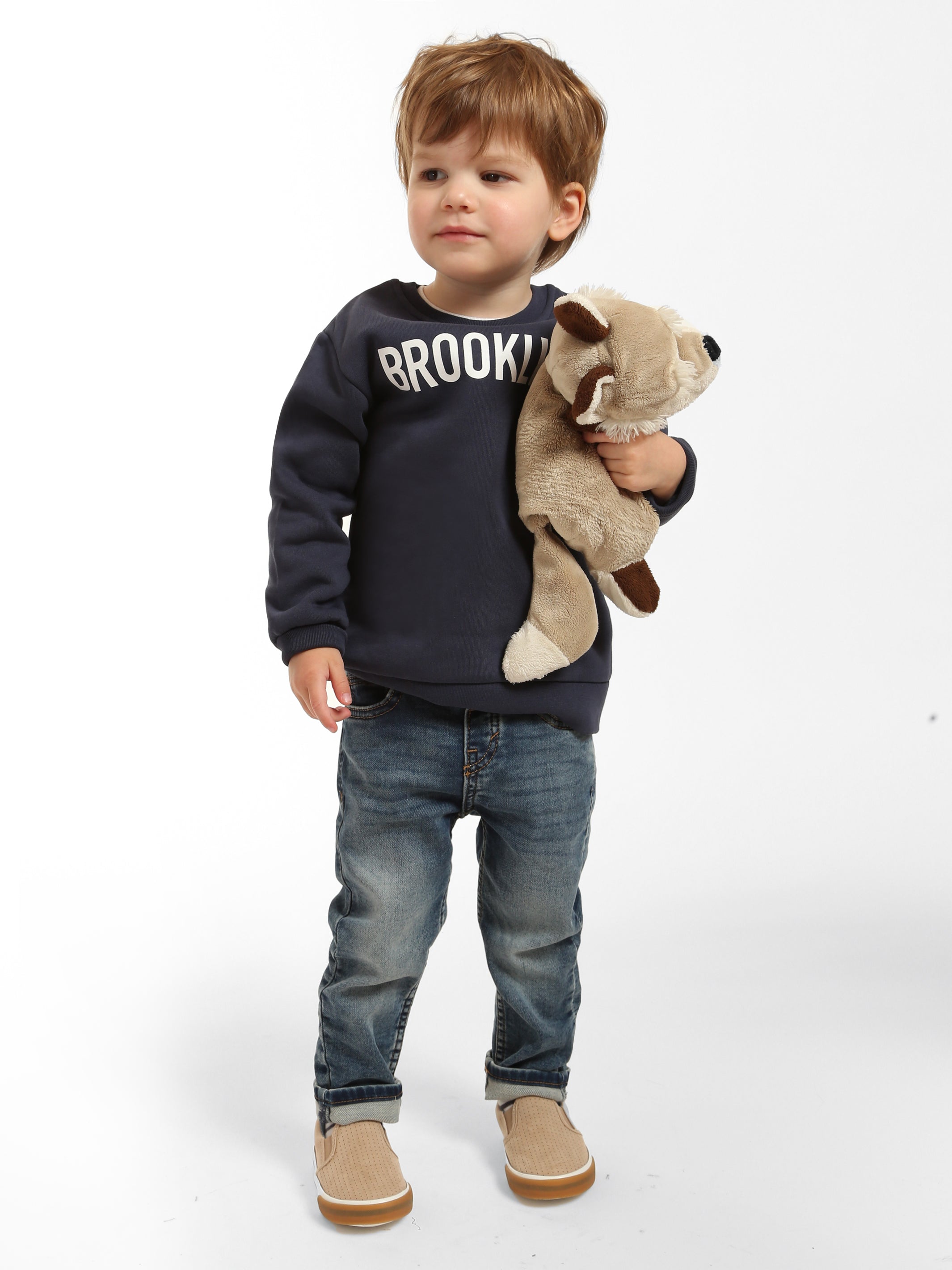 Boy's Brooklyn Fleece Sweatshirt - BROOKLYN INDUSTRIES
