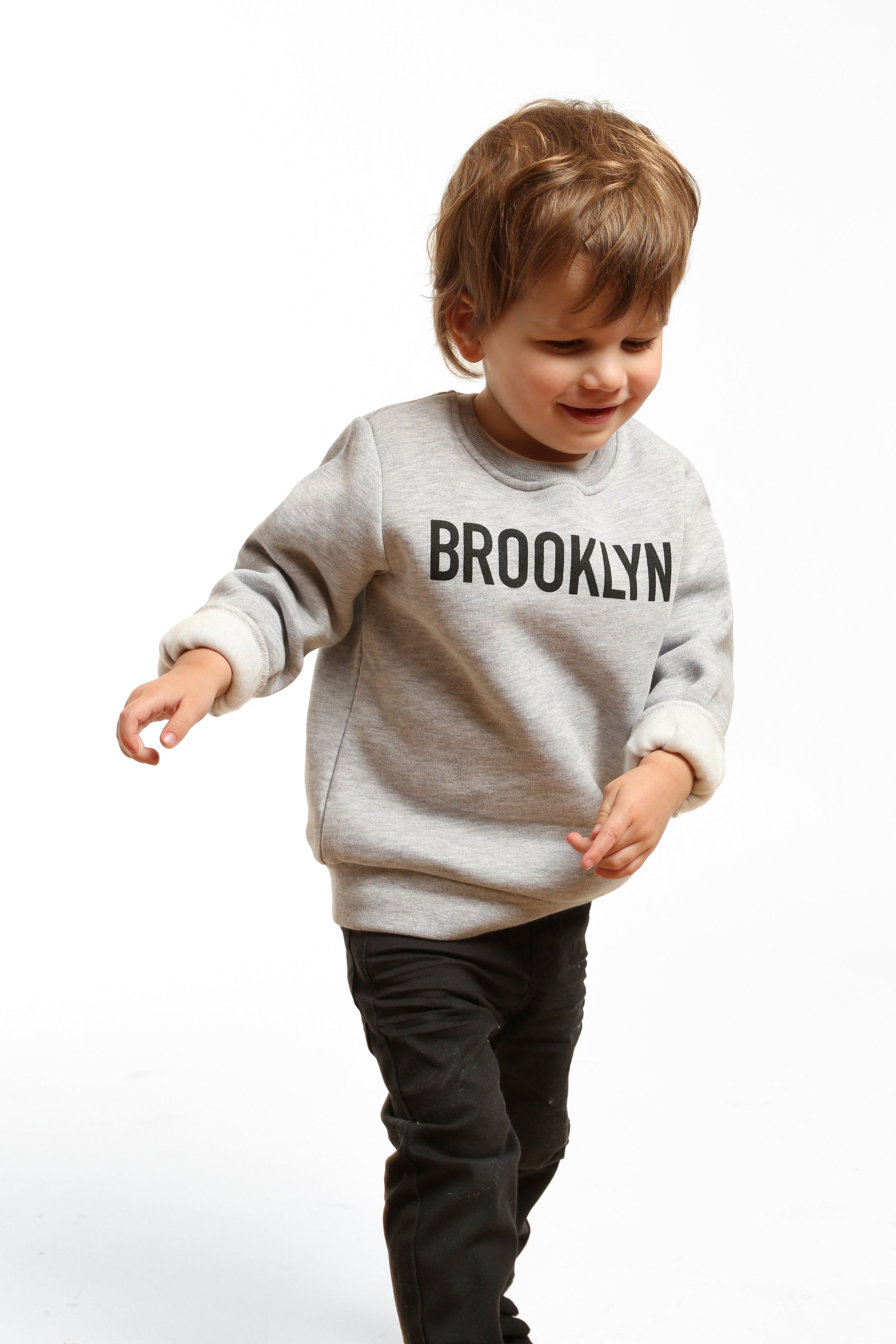 Boy's Brooklyn Fleece Sweatshirt - BROOKLYN INDUSTRIES