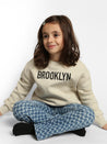 Girl's Brooklyn Fleece Sweatshirt - BROOKLYN INDUSTRIES