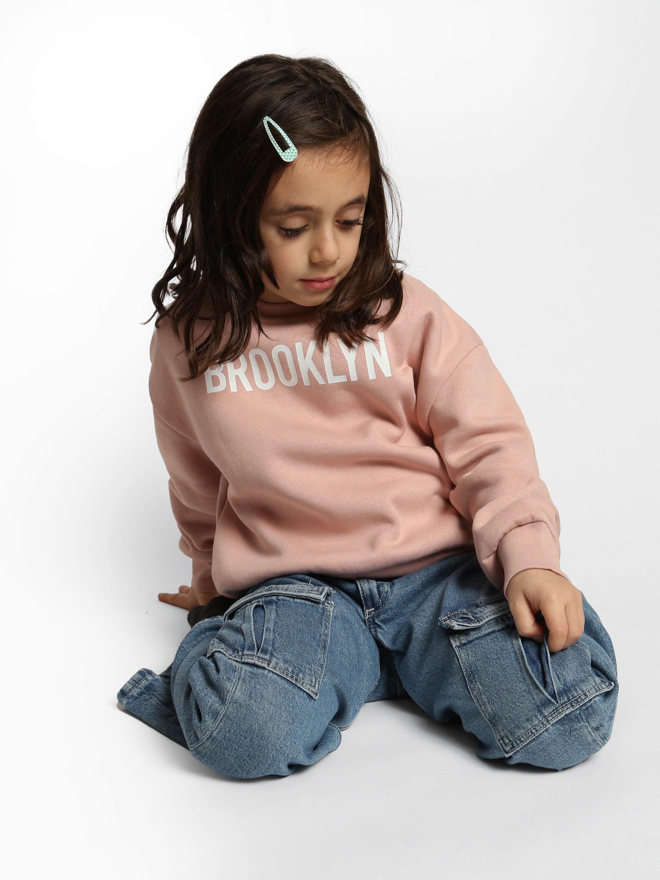 Girl's Brooklyn Fleece Sweatshirt - BROOKLYN INDUSTRIES