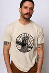 Men's Fenced Brooklyn Bridge T-Shirt - BROOKLYN INDUSTRIES